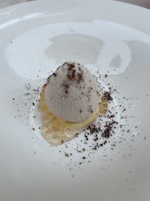 Some kind of ice cream this was maybe my favorite dish?  at L'Evangelista Ristorante & Enoteca in Verona