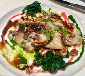 Main of mixed mushrooms  at L'Evangelista Ristorante & Enoteca in Verona