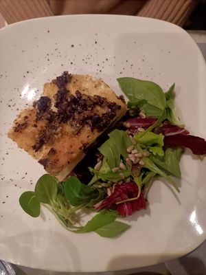 Celeriac lasagna at Osteria di Fuori Porta in Padua