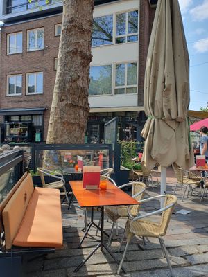 Freddy's Beerkitchen terrace at Freddy's Beerkitchen in Nijmegen