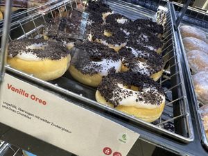 vanilla oreo vegan  at Dunkin' in Salzburg