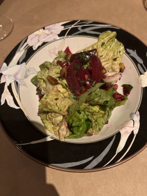 Green salad  at The Artichoke Cafe in Albuquerque