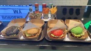   at Vegan Burger - Dubai Mall in Dubai