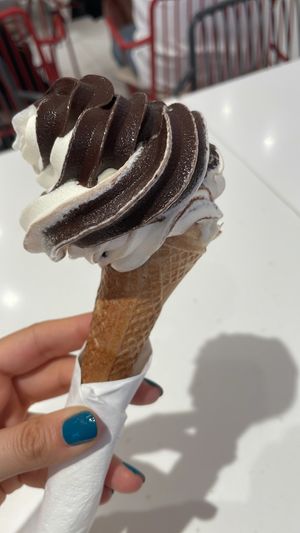 Vegan soft Icecream   at Vegan Burger - Dubai Mall in Dubai