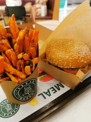  at Vegan Burger - Dubai Mall in Dubai