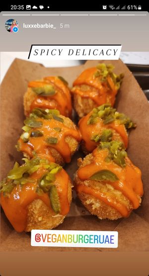  at Vegan Burger - Dubai Mall in Dubai