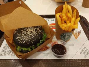  at Vegan Burger - Dubai Mall in Dubai