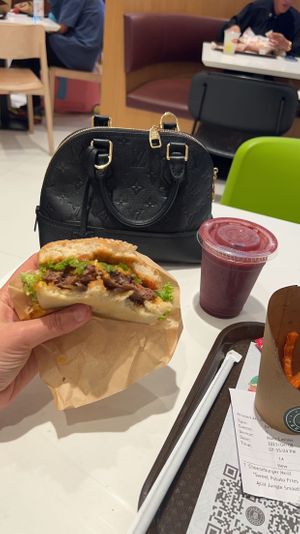  at Vegan Burger - Dubai Mall in Dubai