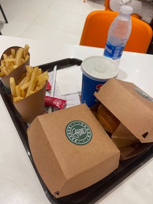  at Vegan Burger - Dubai Mall in Dubai