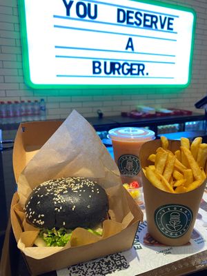  at Vegan Burger - Dubai Mall in Dubai
