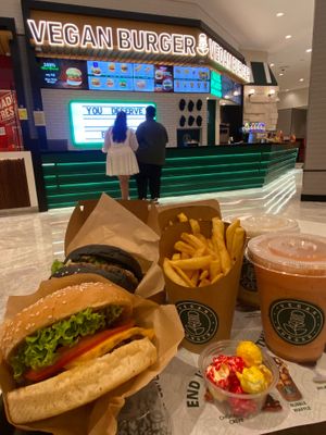  at Vegan Burger - Dubai Mall in Dubai