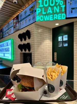 at Vegan Burger - Dubai Mall in Dubai