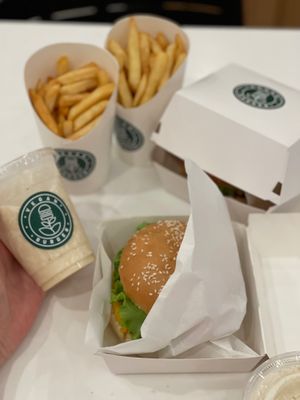  at Vegan Burger - Dubai Mall in Dubai