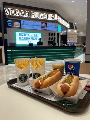   at Vegan Burger - Dubai Mall in Dubai