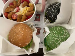   at Vegan Burger - Dubai Mall in Dubai