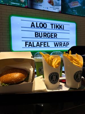  at Vegan Burger - Dubai Mall in Dubai