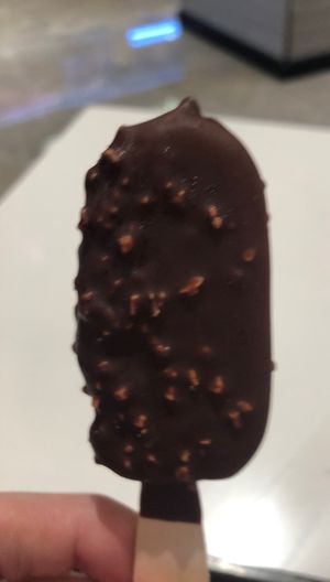 Salted peanut butter ice cream  #Veganuary at Vegan Burger - Dubai Mall in Dubai