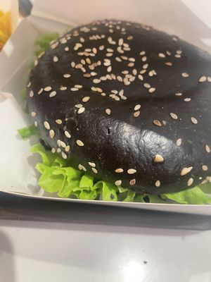 Truffle burgerr #Veganuary at Vegan Burger - Dubai Mall in Dubai