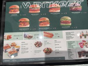 Menu  at Vegan Burger - Dubai Mall in Dubai