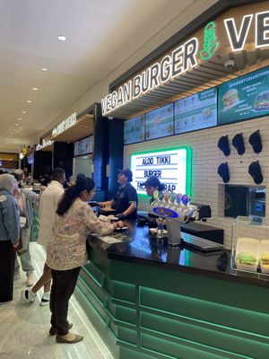 Vegan burger works!  at Vegan Burger - Dubai Mall in Dubai