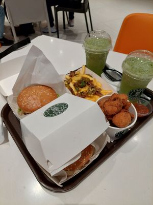 😋 at Vegan Burger - Dubai Mall in Dubai
