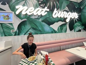   at Vegan Burger - Dubai Mall in Dubai