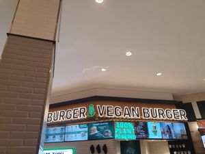 Vegan burger at Vegan Burger - Dubai Mall in Dubai