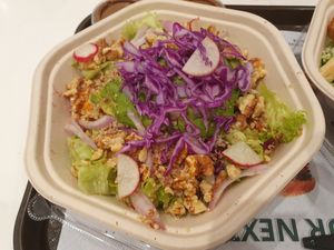 Avo salad at Vegan Burger - Dubai Mall in Dubai