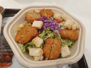 Chicken salad at Vegan Burger - Dubai Mall in Dubai
