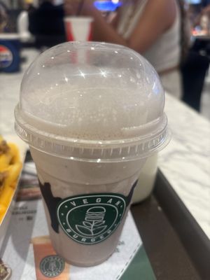 Chocolate milkshake   at Vegan Burger - Dubai Mall in Dubai