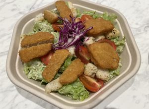 Chickin salad   at Vegan Burger - Dubai Mall in Dubai