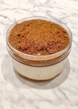 Biscoff cheesecake at Vegan Burger - Dubai Mall in Dubai