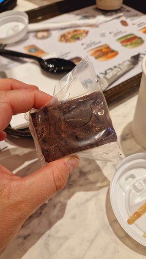 Brownie 5 AED at Vegan Burger - Dubai Mall in Dubai