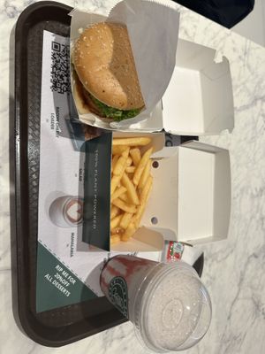   at Vegan Burger - Dubai Mall in Dubai
