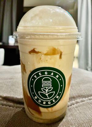 Lotus milkshake  at Vegan Burger - Dubai Mall in Dubai