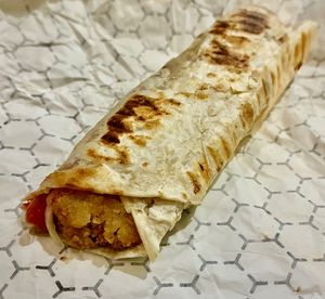 Mexican wrap at Vegan Burger - Dubai Mall in Dubai