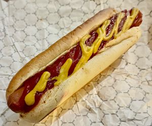 Hotdog  at Vegan Burger - Dubai Mall in Dubai