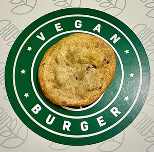 Chocolate chip cookie at Vegan Burger - Dubai Mall in Dubai