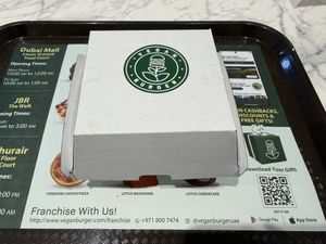   at Vegan Burger - Dubai Mall in Dubai
