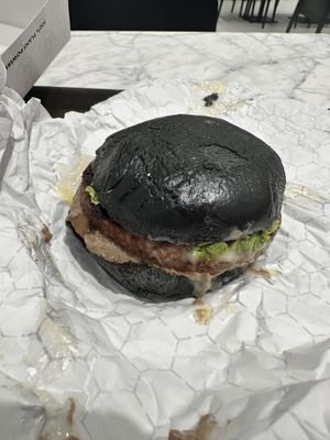 At least it tasted better than it looked    at Vegan Burger - Dubai Mall in Dubai