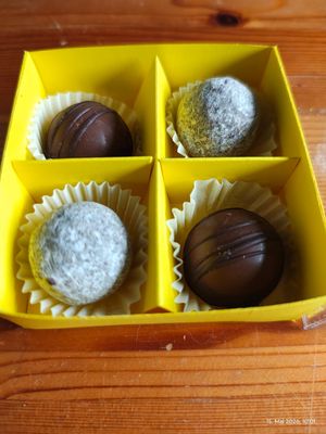 Vegane Pralinen at Streiter in Kassel