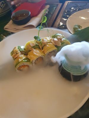 Vegan rolls at Tao  in Verona