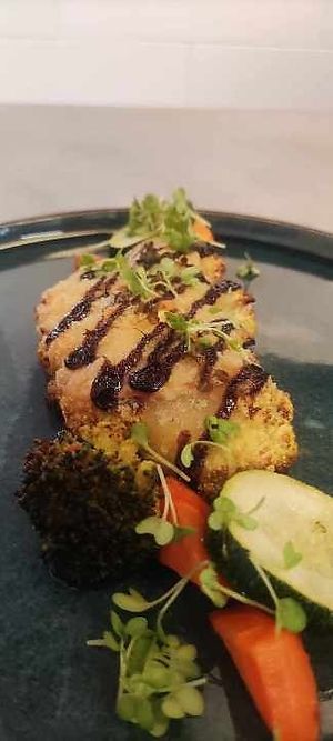 chou-fleur rôti légumes braiser  at Entre Nous in Hamois