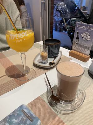 Kakao, Sandorn-Aperitif   at Pittis CaféBar Föhr in Wyk Auf Foehr