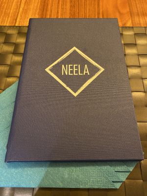 Menu  at Neela in Zurich
