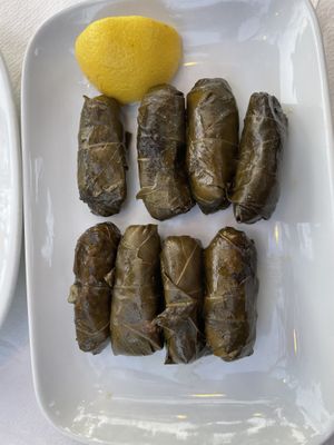 vegetable rolls  at Under The Pine Tree in Skiathos