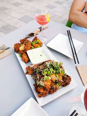 Cauliflower wings at Pure Kitchen - Rideau St in Ottawa