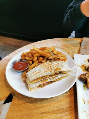 Crunchwrap at Pure Kitchen - Rideau St in Ottawa