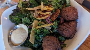 Caesar bowl with falafel at Pure Kitchen - Rideau St in Ottawa