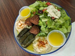 JT's Meza #1 at JTS Falafel & Kababs in Corinth